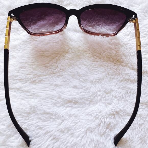 Joanne Clear w/ Purple Tint Square Sunglasses - Picture 11 of 15